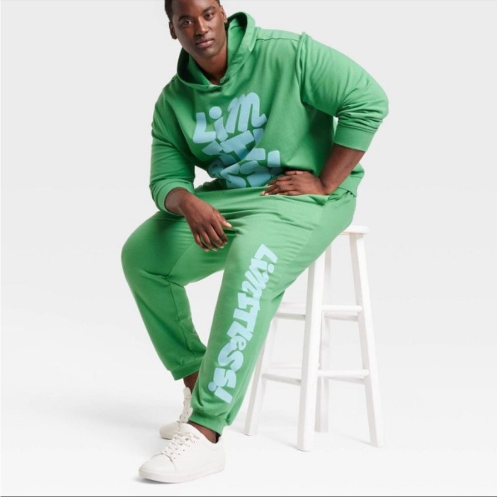 New Black history month target collaborative Limitless green sweats 2x